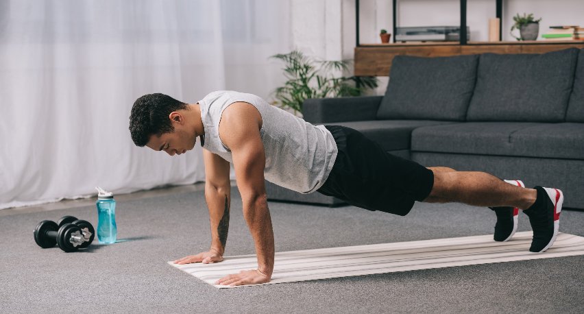 ¿Cómo tonificar músculos con ejercicios en casa?