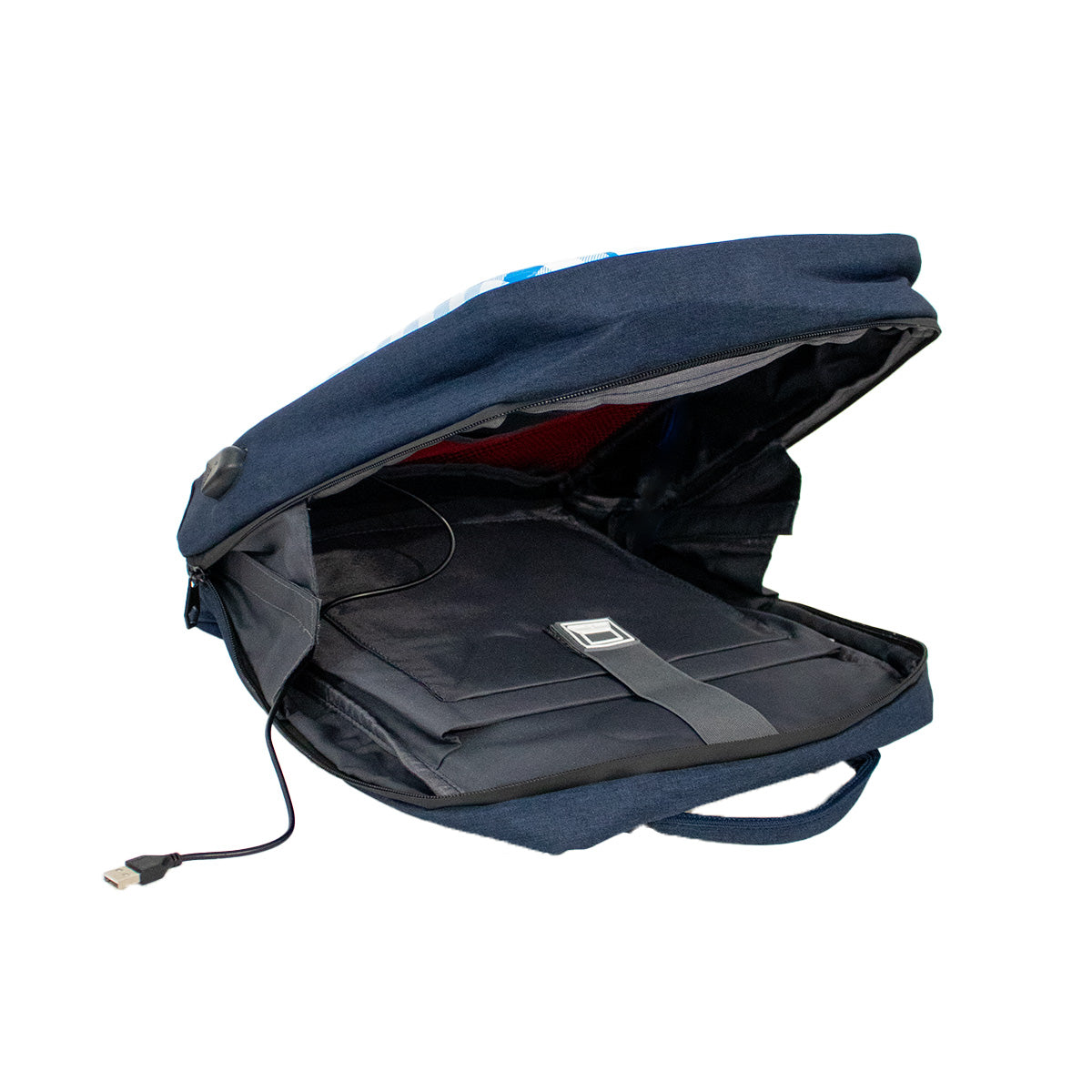 Mochila Huevo San Juan con entrada USB