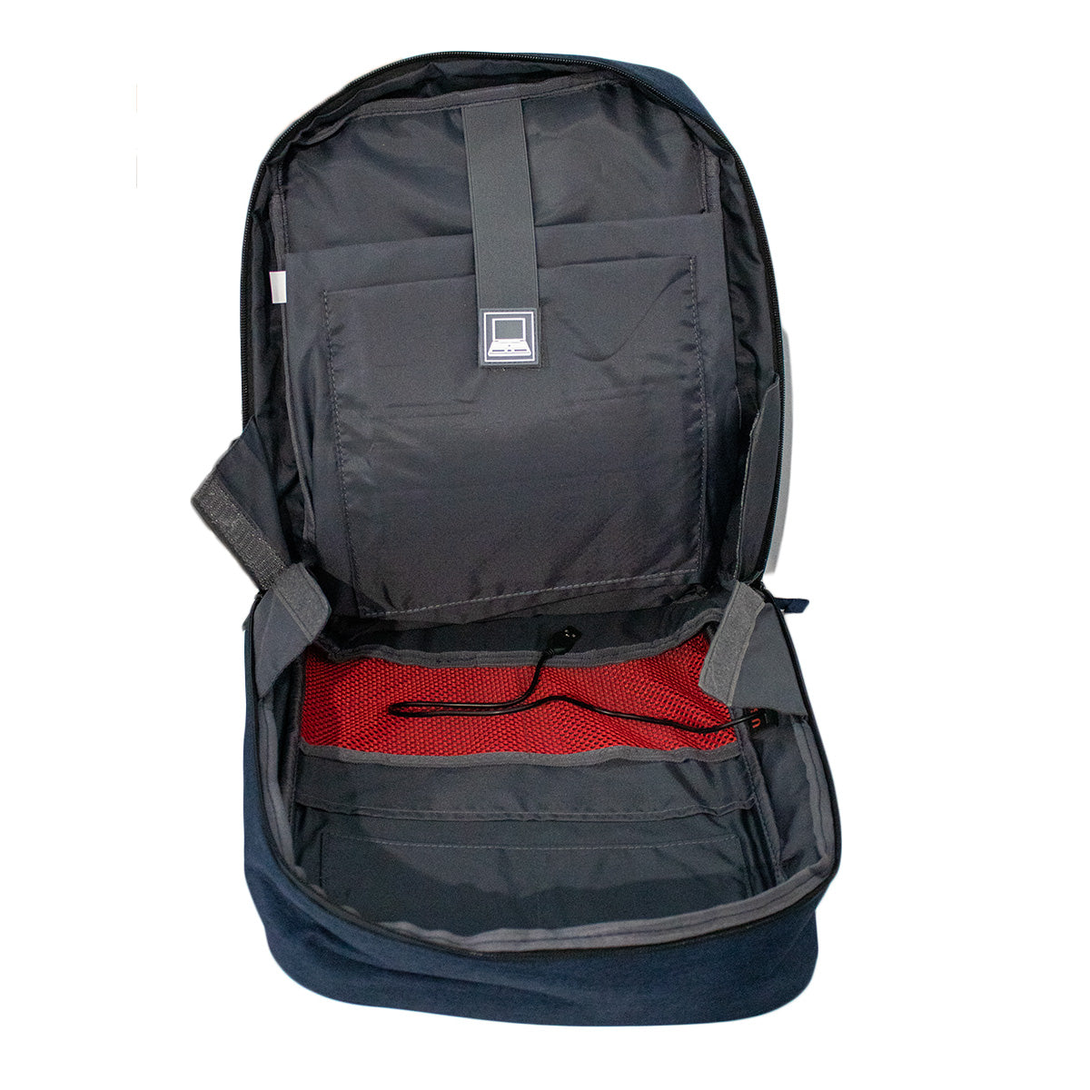 Mochila Huevo San Juan con entrada USB