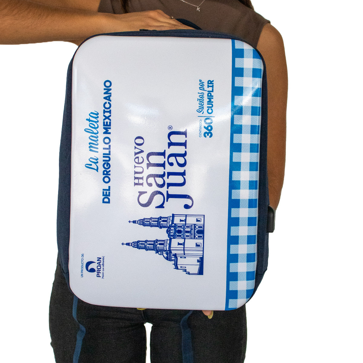 Mochila Huevo San Juan con entrada USB