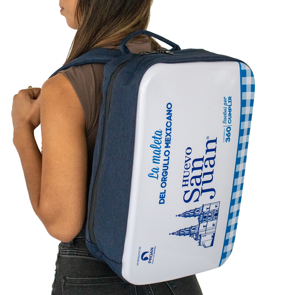 Mochila Huevo San Juan con entrada USB
