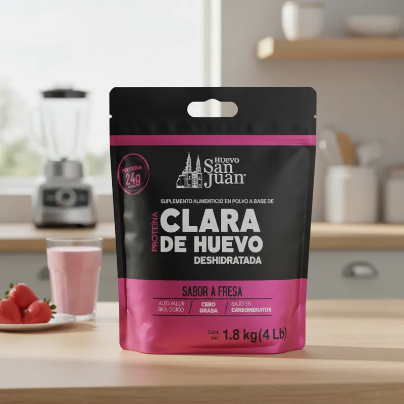 Bolsa de proteína de clara de huevo deshidratada