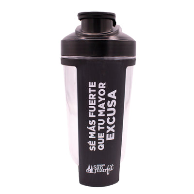 Vaso para proteína con frases motivacionales