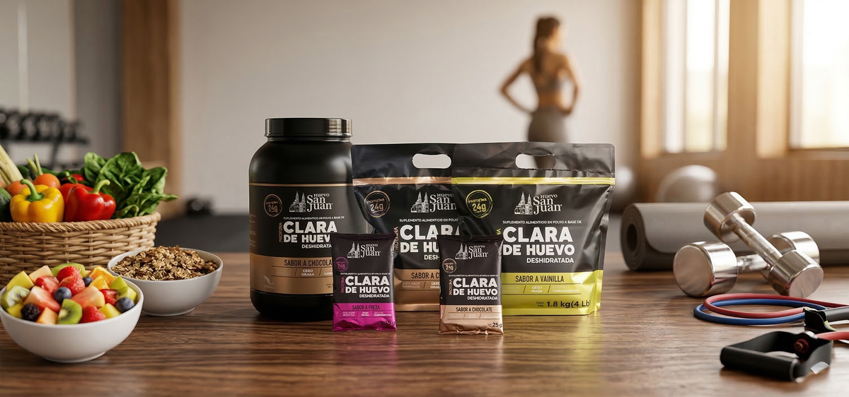 Promoción en botes sobres y bolsas de proteína