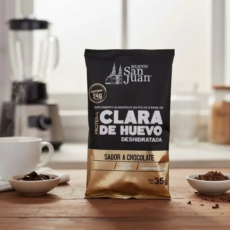 Proteína de clara de huevo deshidratada en sobre