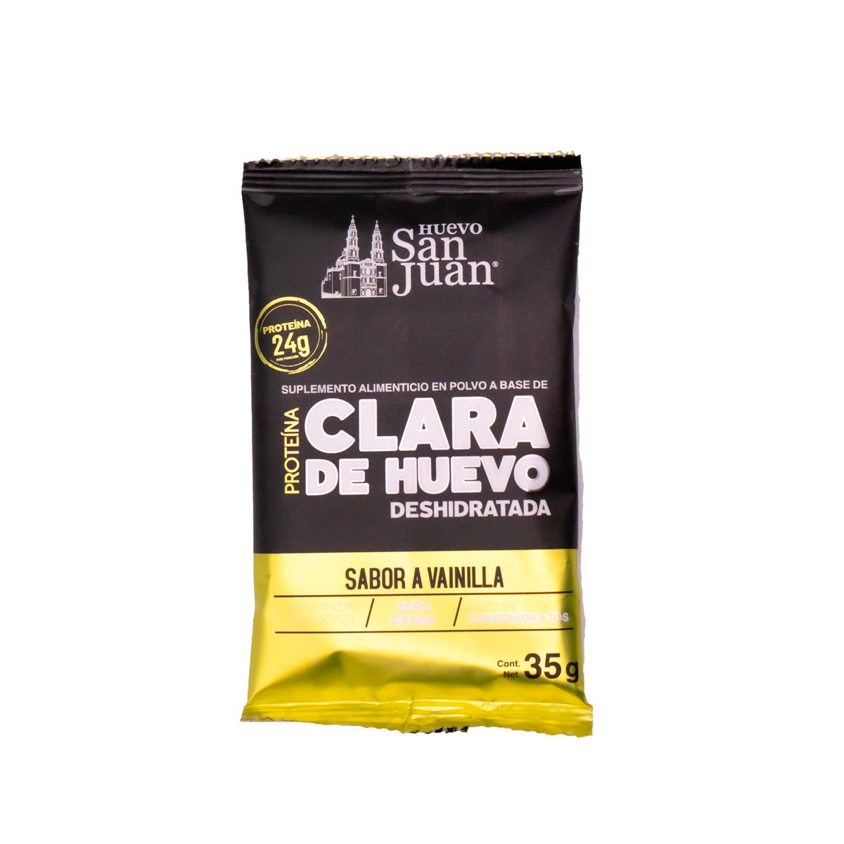 Proteína clara de huevo sabor vainilla